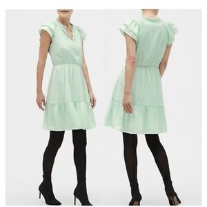 Banana republic green dress
